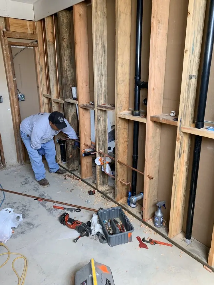 Commercial rough-in plumbing for Gas Line Repair in Tamarac